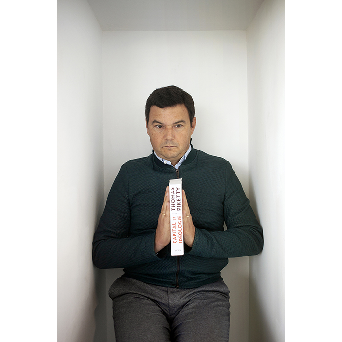 remy artiges photographie portrait Thomas Piketty Paris 2019 Liberation © Rémy Artiges - Photographie